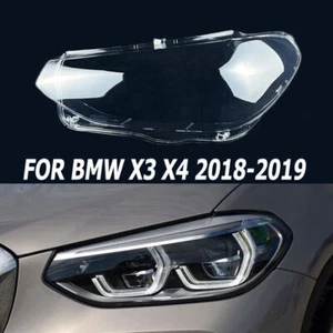 Fit For BMW X3 X4 G01 G02 G08 2018-2019 Headlight Cover Lens Left Lamp Housing - Picture 1 of 5
