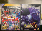 Pokémon XD Gale Of Darkness & Colosseum Player’s Choice Case & Manuals No Game