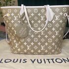 Authentic Louis Vuittons Spring In The City Neverfull Mm Khaki Green