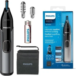 PHILIPS Nasen Ohren Haartrimmer Augenbrauen Trimmer Rasierer NT3000 - Bild 1 von 7