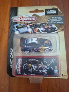 Majorette Model Car Metal Rally WRC S.Ogier/J.Ingrassia Ford Fesita Blister - Picture 1 of 2
