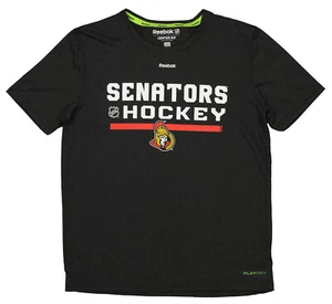 Reebok NHL Youth (8-20) Ottawa Senators Playdry Kurzarm T-Shirt - Bild 1 von 3