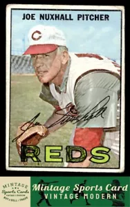 1967 Topps - Joe Nuxhall - #44 Cincinnati Reds MK - Bild 1 von 2