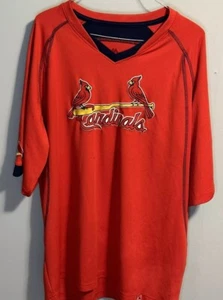 Majestic St Louis Cardinals Shirt Size XL - Picture 1 of 6