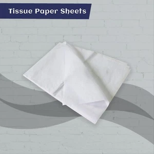 17GSM White Tissue Paper Gift Wrapping Paper Sheets Quality Acid Free Packaging - Picture 1 of 8