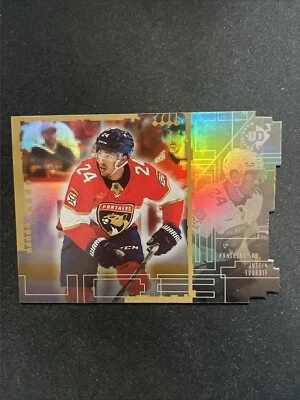 23-24 UD Extended Series Hockey RC Die Cut UD3-21 Justin Sourdif - Image 1 of 2