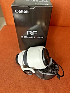 Teleobjetivo Canon RF 70-200 mm f/2,8 L IS USM COMO NUEVO bajo garantía - Imagen 1 de 6