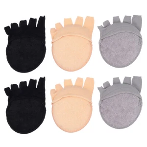 3 Pairs Toe Separators Elastic Socks Woman Half Palm Foot Alignment - Picture 1 of 12