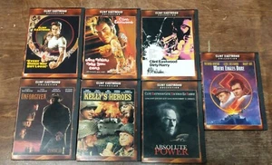 CLINT EASTWOOD DVD COLLECTION Dirty Harry ABSOLUTE POWER Unforgiven ANY YOU CAN - Picture 1 of 1