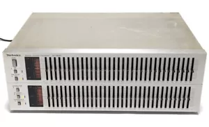 Technics SH-8065 10-Band Stereo Graphic Equalizer Silver Tested Vintage F/S - Picture 1 of 8