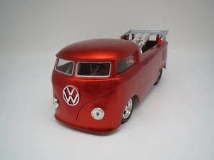 Hot Wheels/Mattel VW Drag Bus (rojo brillante) 1:18 ¡sin embalaje! - Imagen 1 de 12