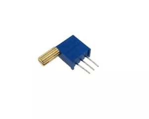 10K Ohm Multi-Turn trimmbares Potentiometer 3296 mit RA-Griff - 2er-Pack - Bild 1 von 1