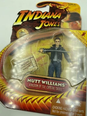 Boneco hasbro Indiana Jones Kingdom of the Crystal Skull Mutt Williams 3 3/4"  - Imagem 1 de 4