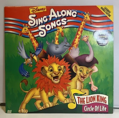 Disney Sing Along Songs The Lion King Circle Of Life Laserdisc - Image 1 of 2