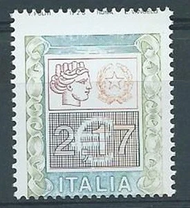 2002 ITALIA VARIETà ALTI VALORI 2,17 MNH ** - RR3679-6 - Picture 1 of 1