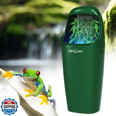 REPTIZOO Reptile Water Dispenser Automatic Chameleon Drinking Fountain with I - Image 1 of 4