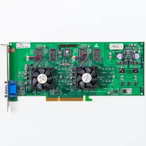 3Dfx Voodoo 5 5500 AGP 2x 64MB VGA Dual GPU Retro Gaming Graphics Card - Afbeelding 1 van 4