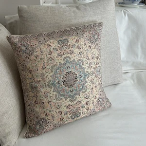 Federa cuscino pura seta naturale 100% fodera cushion divano letto sedia 50x50 - Foto 1 di 19