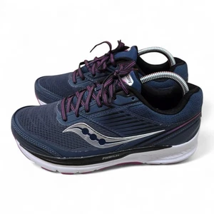 Saucony Echelon 8 Wide Space Razzle W Womens Shoes Navy 8.5W US, 6.5 UK, 40 EUR - Picture 1 of 9