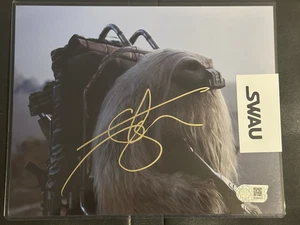 IAN WHYTE - Moroff AUTO Signed 8x10 Photo Star Wars SWAU Hologram COA - Picture 1 of 2