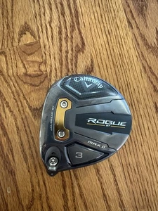 Callaway Rogue ST Max D 3 Fairway Wood Head Only Left LH 16 Degrees - Picture 1 of 4