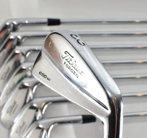 Titleist 690.MB 8p 3-4-5-6-7-8-9-Pw RH Golf Iron Set Stiff DG S300 Stiff Club - Picture 1 of 21
