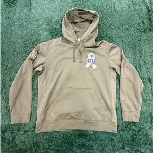 NIKE New York Giants Salute to Freedom CAMO Hoodie Sweatshirt Medium - Picture 1 of 7