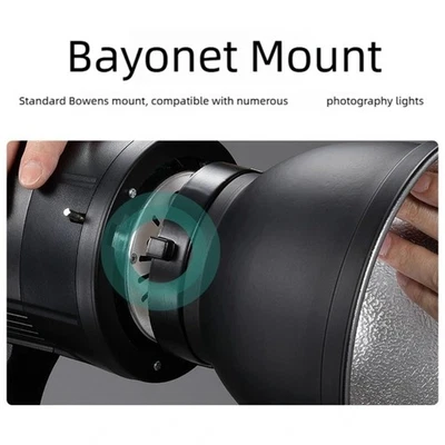 Tall Efficiency 55 Degree Aluminum Reflector for Photography and Video Lighting - Image 1 of 4