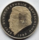 2 Mark BRD, Franz Josef Strauß, 2000 J, J450. 