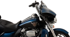 KLOCK WERKS Flare* Windshield - 4" - Black - Fits '14-'23 FLH KWW-01-0404 - Picture 1 of 2