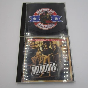 2 Confederate Railroad CDs Notorious - Picture 1 of 8