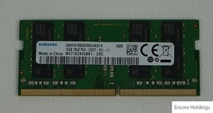 Modulo di memoria per laptop Samsung 16 GB - 2RX8 - DDR4 - 2400 MHz - M471A2K43BB1-CRC - Foto 1 di 1