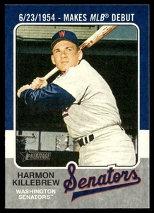2024 Topps Heritage "Makes MLB Debut" Harmon Killebrew Washington Senators - Bild 1 von 2