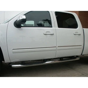 Modelos laterales cromados de 1" para Silverado HD 2007-2008 doble cabina - Imagen 1 de 2