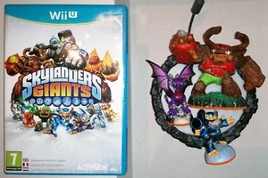Skylander Giants Wii U Starter SET Pack JUEGO Juego CD Figuras Portal Base Cynder - Imagen 1 de 6
