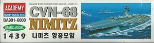 ACADEMY 1:800 KIT NAVE PORTAEREI CVN-68 NIMITZ 42,2 CM ART 1439 - Foto 1 di 1
