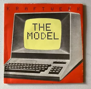 KRAFTWERK The Model b/w Computer Love 7" 45rpm RARE UK1981 Picture Sleeve EX/EX - Picture 1 of 6