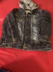 Bonilla Route 66 Mädchen gewaschen blau Denim Trucker Jacke 5 T Neu mit Etikett - Bild 1 von 3