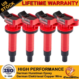 4 Pack High Peformance Ignition Coil For Toyota Corolla Matrix Chevy Prizm 1.8L - Picture 1 of 15