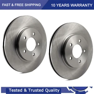 Front Discs Brake Rotors Pair 2 for Ford Escape Mercury Mariner Mazda Tribute - Picture 1 of 6