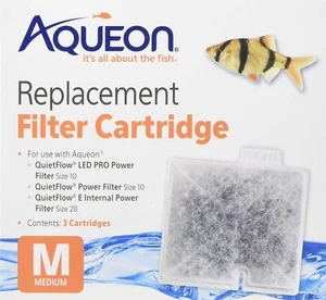 (2 Boxes) Aqueon 06084 Filter Cartridge, Medium, 3-Pack Each - Picture 1 of 2
