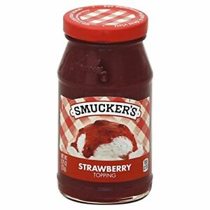 Smucker's Strawberry Flavored Topping, 11.75 Ounce [6-Jars]