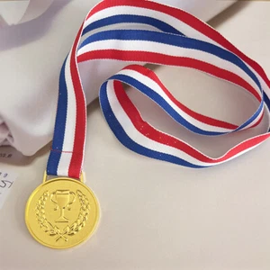 4.9cm Gold Medal with Neck Ribbon Metal Competition Medals for Sports Games - Picture 1 of 10