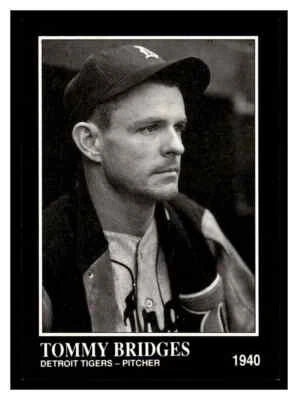 1991 Conlon Collection TSN #180 Tommy Bridges - Image 1 of 2