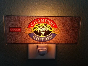 Street Fighter 2 Champion Edition Arcade Festzelt Nachtlicht - Bild 1 von 4