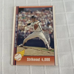 Tarjeta de béisbol Pacific NOLAN RYAN 1991 #46 ponche 4.000 Astros - Imagen 1 de 3
