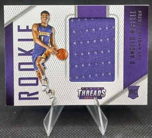 2015-16 Panini Threads - Rookie Threads #8 - D'Angelo Russell Patch RC - Bild 1 von 2