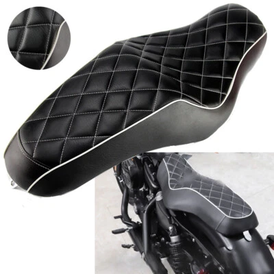 For Harley Sportster XL 883 1200 Forty Eight Custom Driver Passenger Two Up Seat - Image 1 of 4