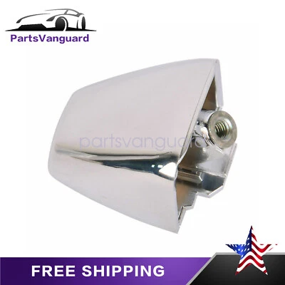 Cubierta de tapa de extremo de manija de puerta exterior delantera o trasera nueva para Hummer H3 cromada 06-10 Foto 1 de 4