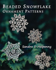 Modèles d'ornement flocon de neige perles Sandra D Halpenny (livre de poche) (importation britannique)